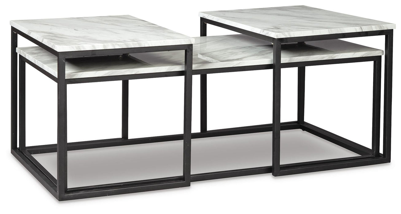 Juego de mesa auxiliar Donnesta (3 piezas)