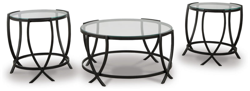 Juego de mesa auxiliar Tarrin (3 piezas)