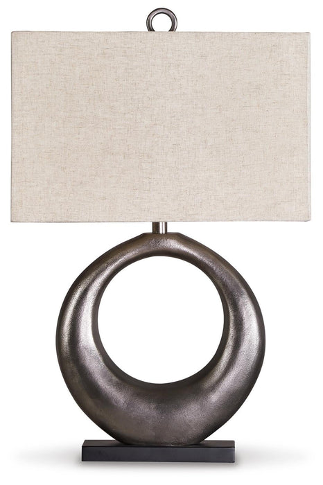 Lámpara de mesa de metal Saria (1/CN)