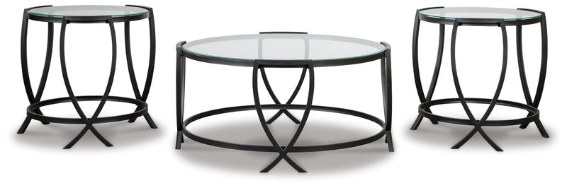 Juego de mesa auxiliar Tarrin (3 piezas)