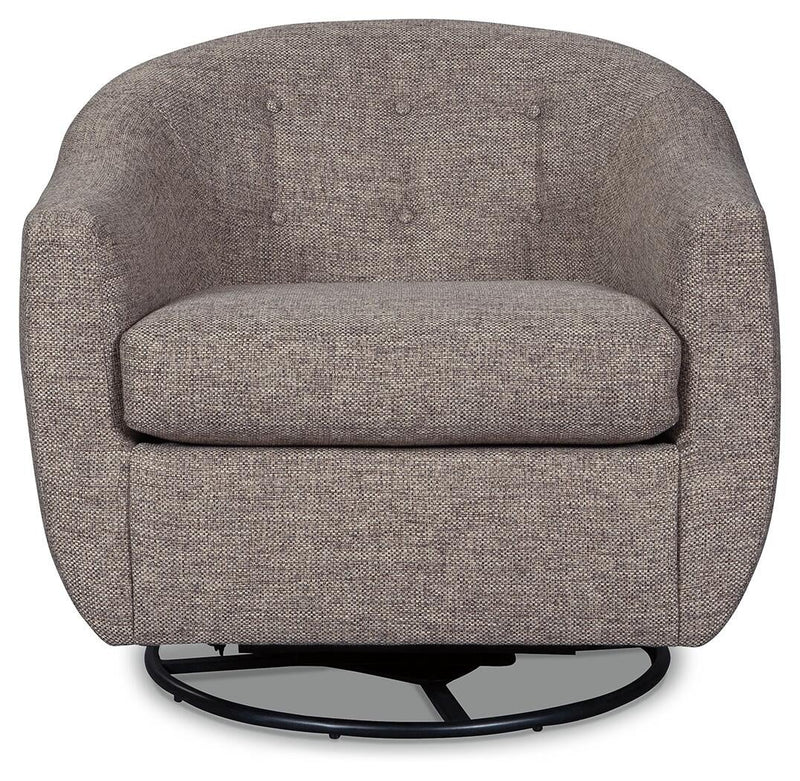 Sillón giratorio con reposapiés Upshur