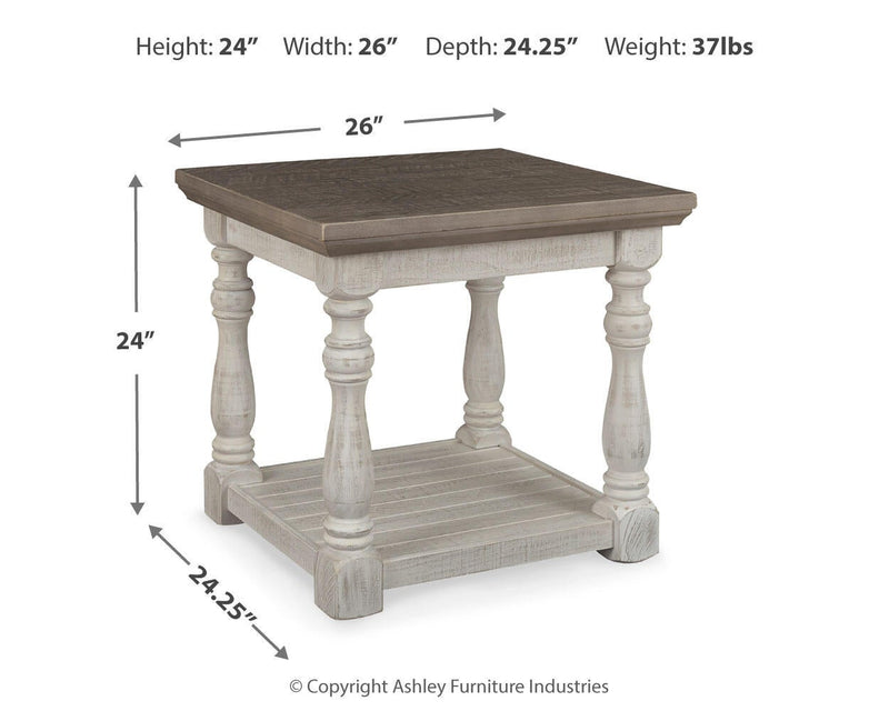 Mesa auxiliar rectangular Havalance