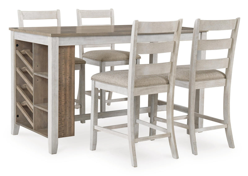 Mesa de mostrador Skempton RECT con espacio de almacenamiento
