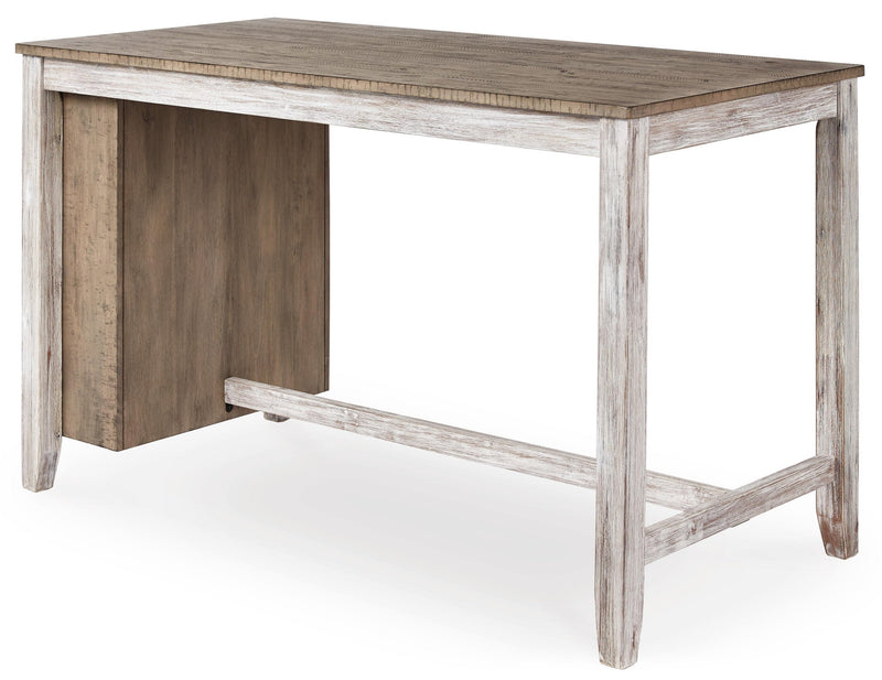 Mesa de mostrador Skempton RECT con espacio de almacenamiento