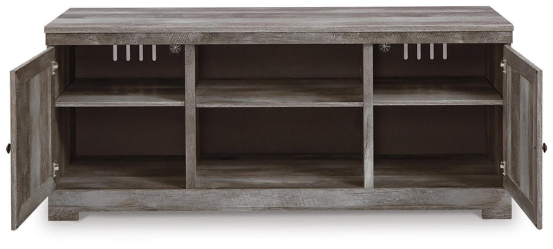Mueble de TV LG Wynnlow con opción de chimenea