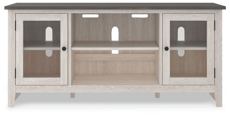 Mueble de TV LG Dorrinson con opción de chimenea