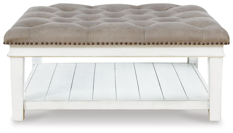 Kanwyn UPH Ottoman Cocktail Table