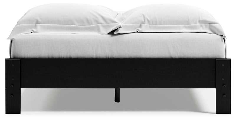 Cama Queen con plataforma Finch