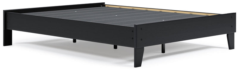 Cama Queen con plataforma Finch