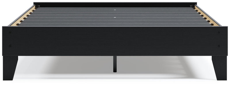 Cama Queen con plataforma Finch