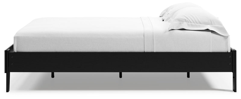 Cama Queen con plataforma Finch