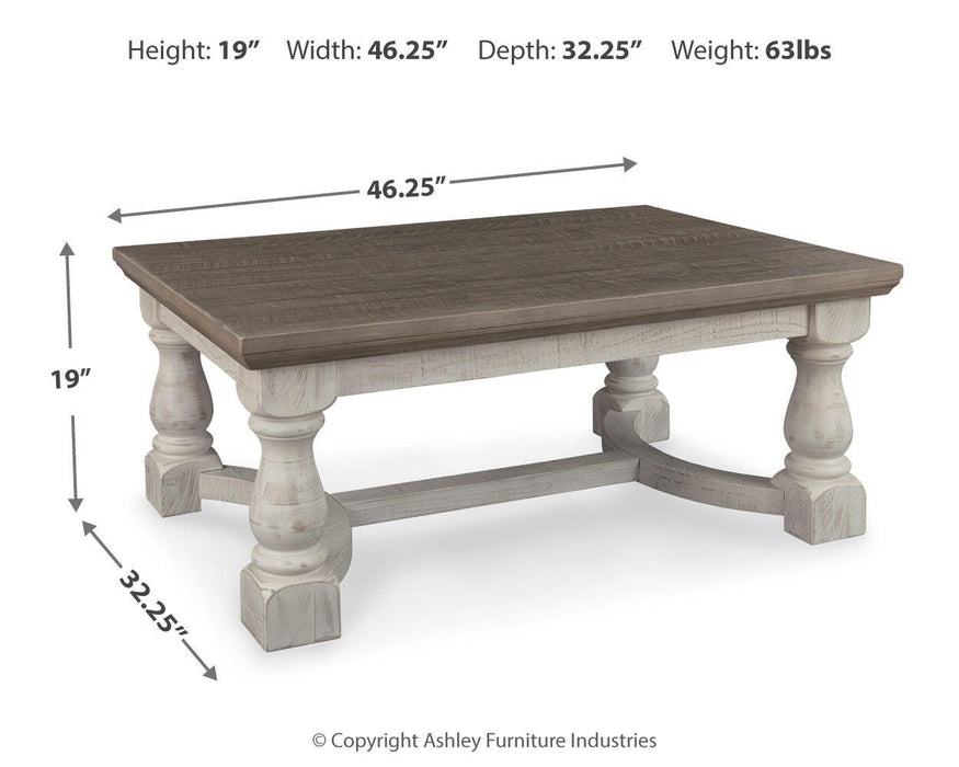 Mesa de cóctel rectangular Havalance