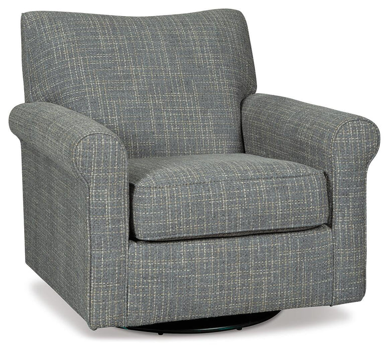 Sillón giratorio con reposapiés Renley