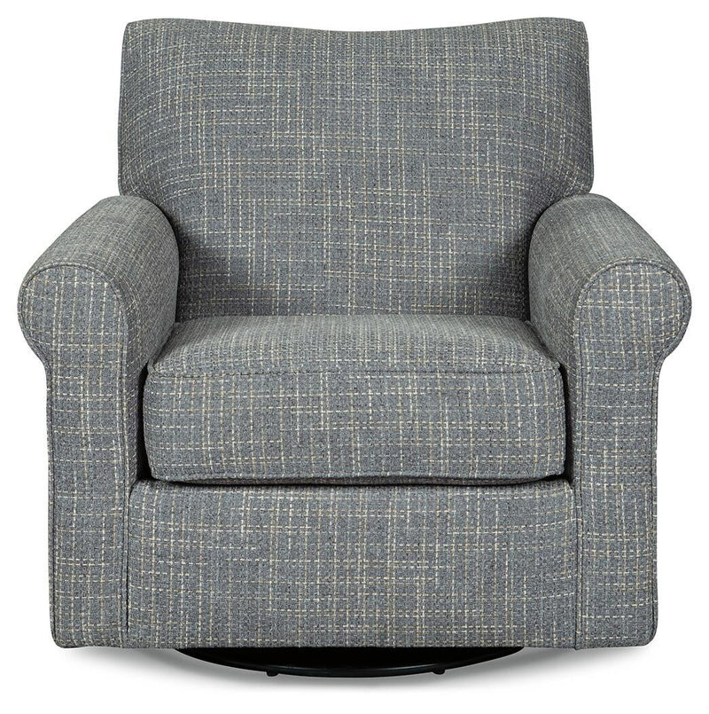 Sillón giratorio con reposapiés Renley