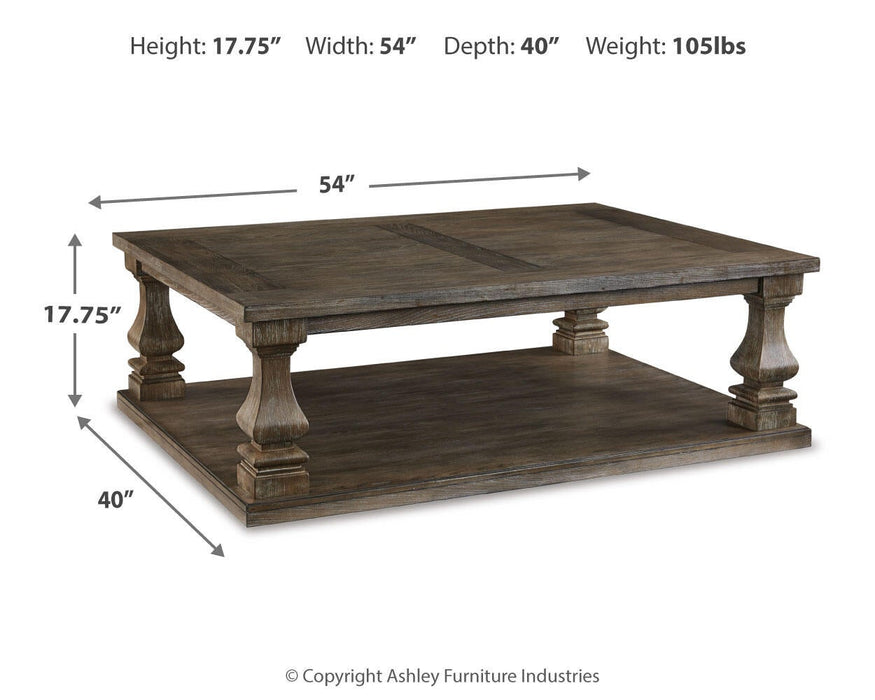 Mesa de cóctel rectangular Johnelle
