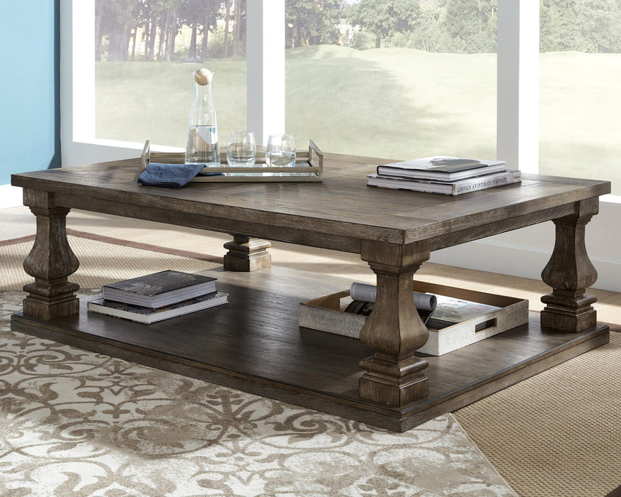 Mesa de cóctel rectangular Johnelle