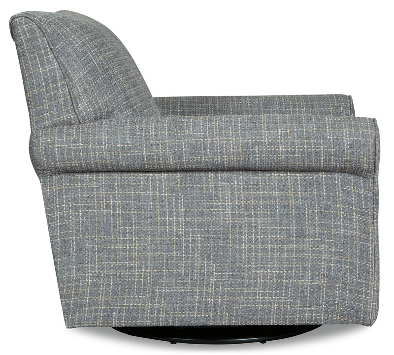 Sillón giratorio con reposapiés Renley