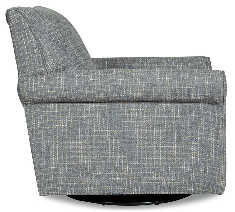 Sillón giratorio con reposapiés Renley