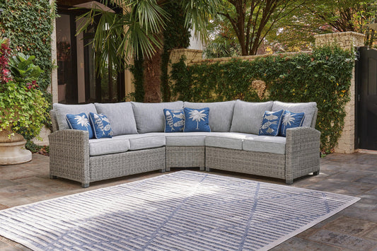 Seccional de exterior de 3 piezas Naples Beach