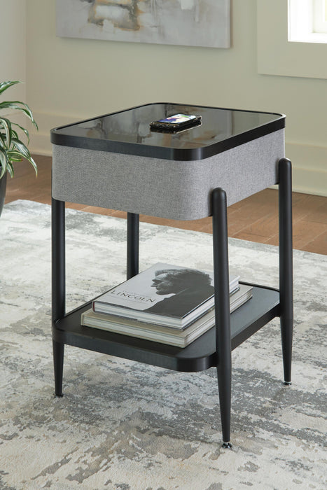 Mesa auxiliar con altavoz Jorvalee