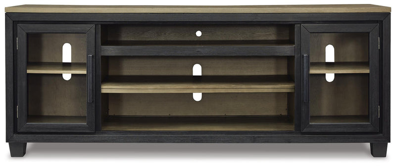 Mueble de TV Foyland XL con opción de chimenea