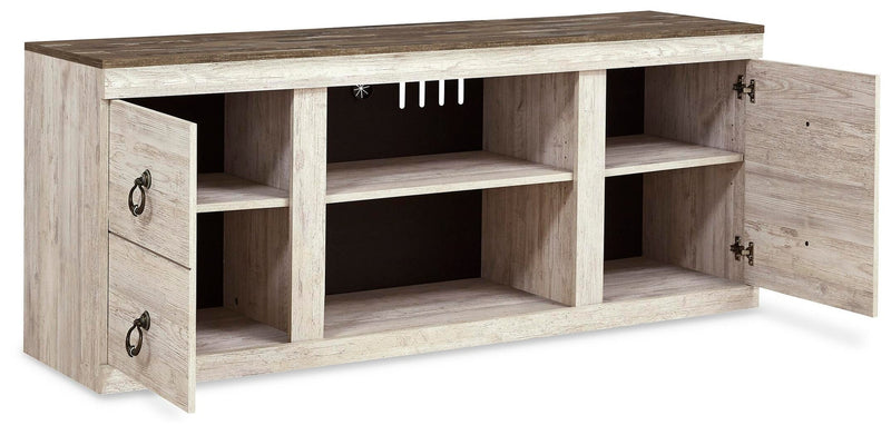 Mueble de TV LG Willowton con opción de chimenea
