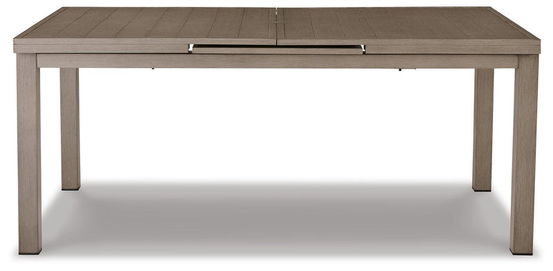 Mesa de comedor RECT frente a la playa EXT