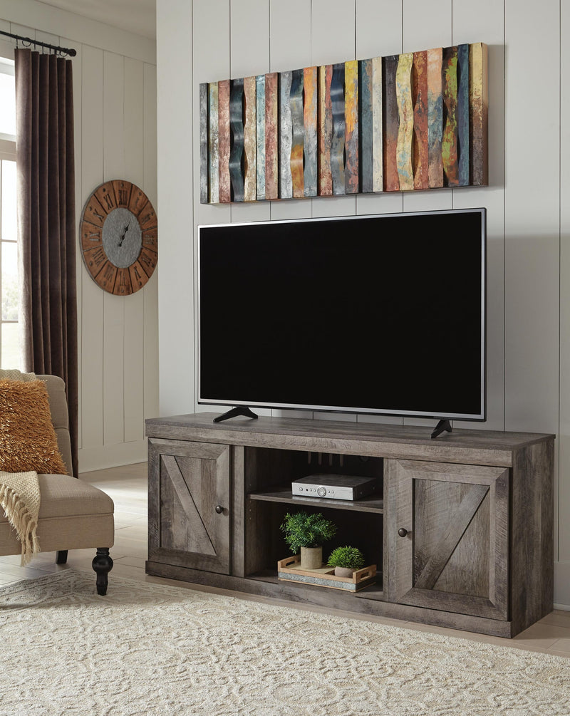 Mueble de TV LG Wynnlow con opción de chimenea