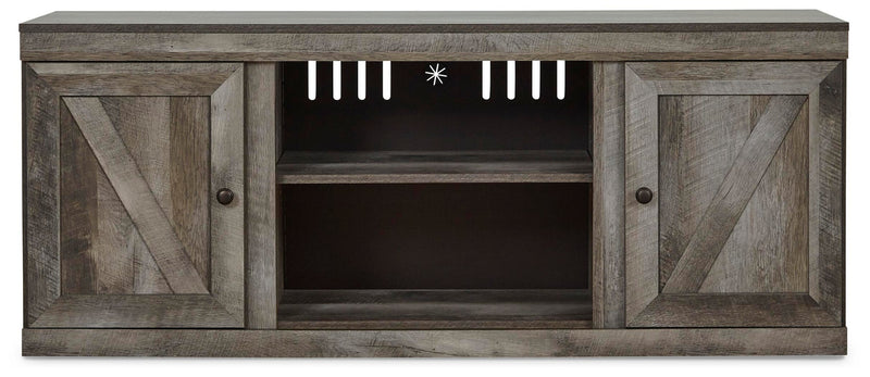 Mueble de TV LG Wynnlow con opción de chimenea