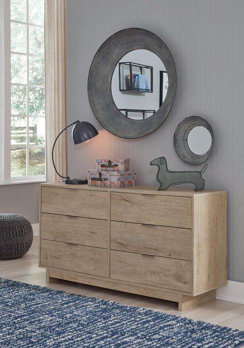 Oliah Six Drawer Dresser