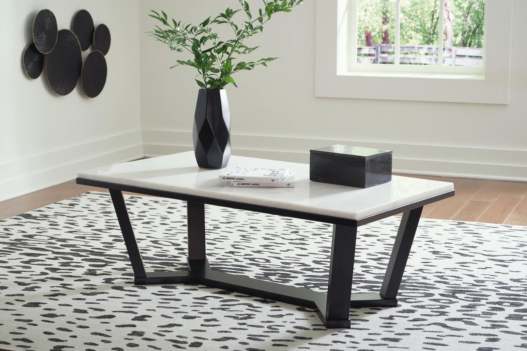 Mesa de cóctel rectangular Fostead