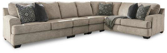 Seccional reclinable de 4 piezas Bovarian