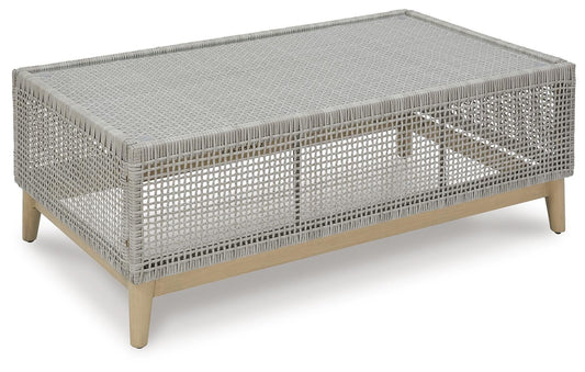 Mesa de cóctel rectangular Seton Creek