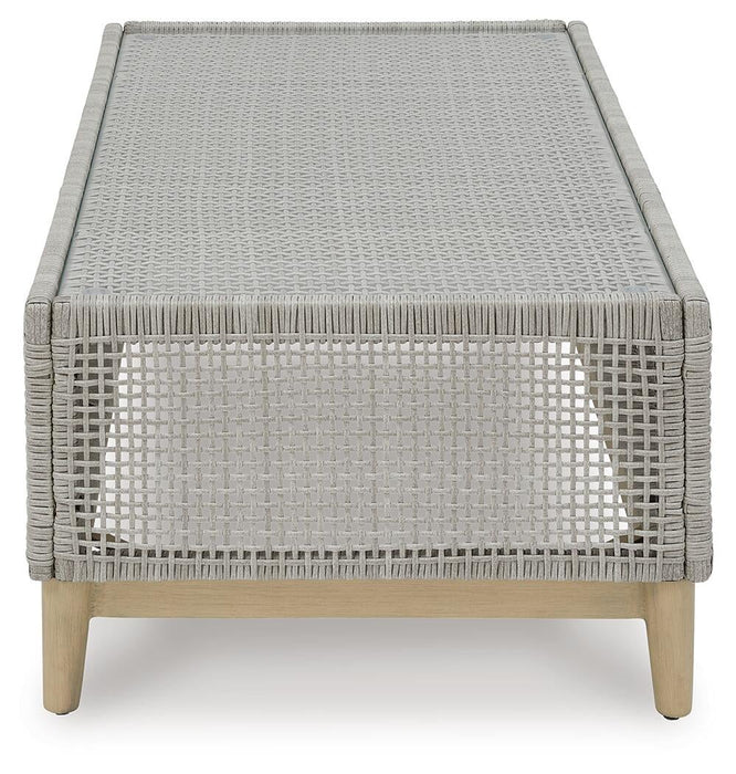 Mesa de cóctel rectangular Seton Creek