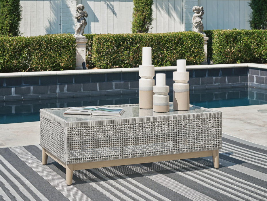 Mesa de cóctel rectangular Seton Creek
