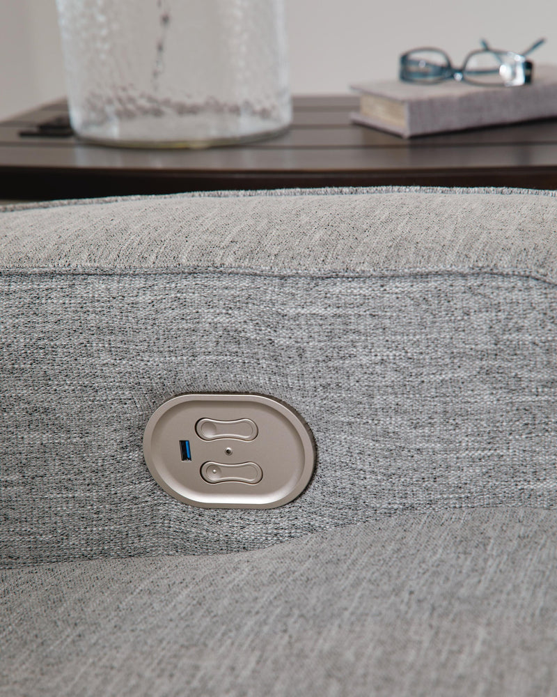 Sillón reclinable eléctrico Biscoe/reposacabezas ajustable
