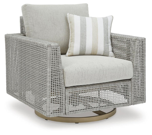 Sillón giratorio con cojín Seton Creek
