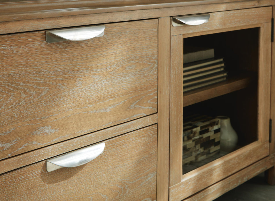 Mueble de TV extragrande Rencott