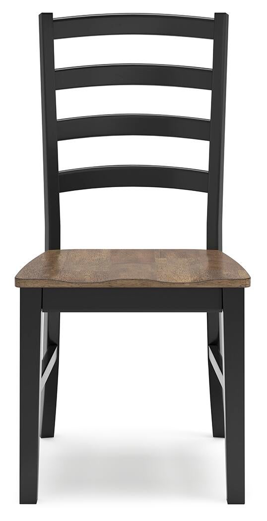 Silla auxiliar de comedor Wildenauer (2 piezas)