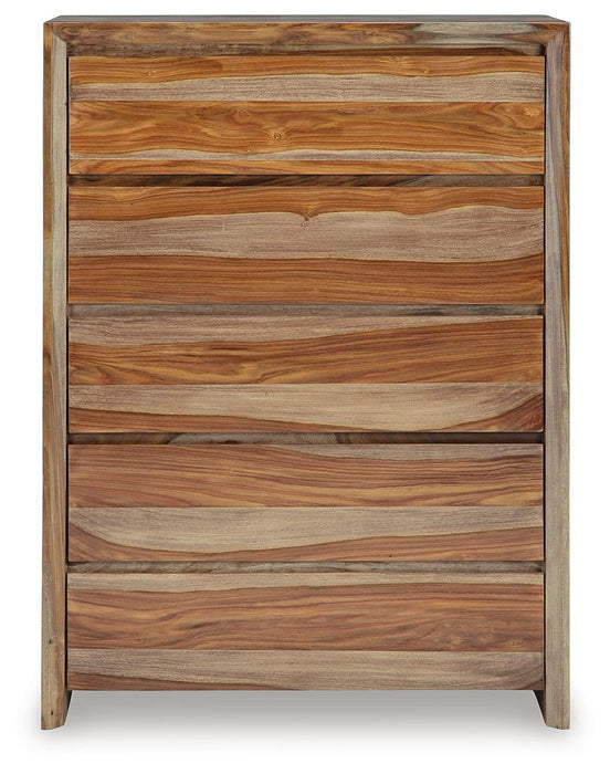Cómoda de cinco cajones Dressonni