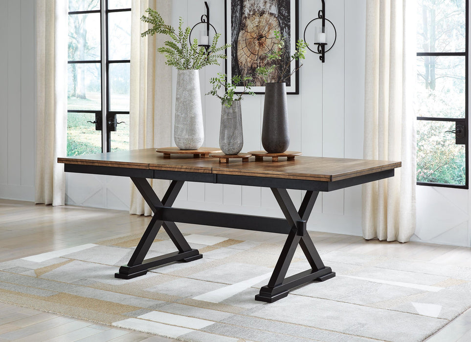Mesa de comedor RECT EXT de Wildenauer