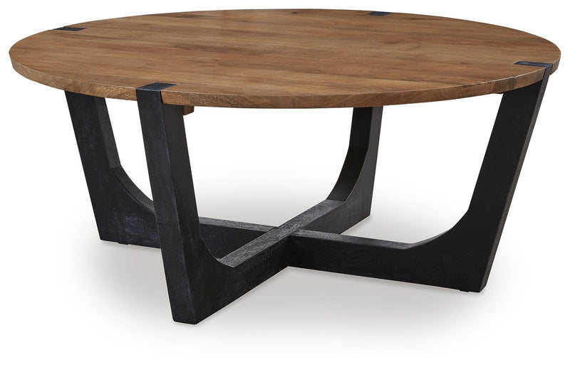 Mesa de cóctel redonda Hanneforth