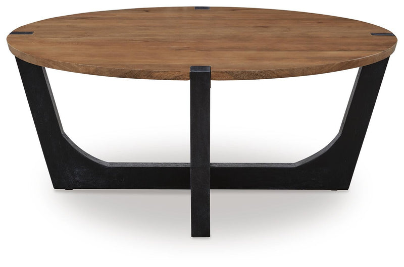 Mesa de cóctel redonda Hanneforth
