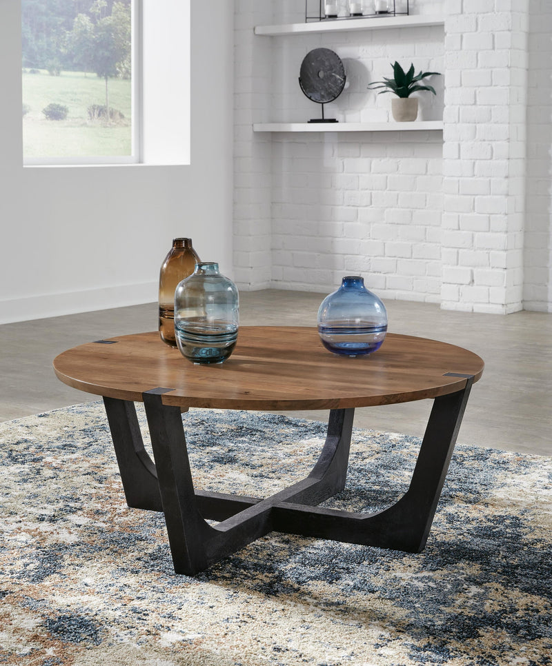 Mesa de cóctel redonda Hanneforth