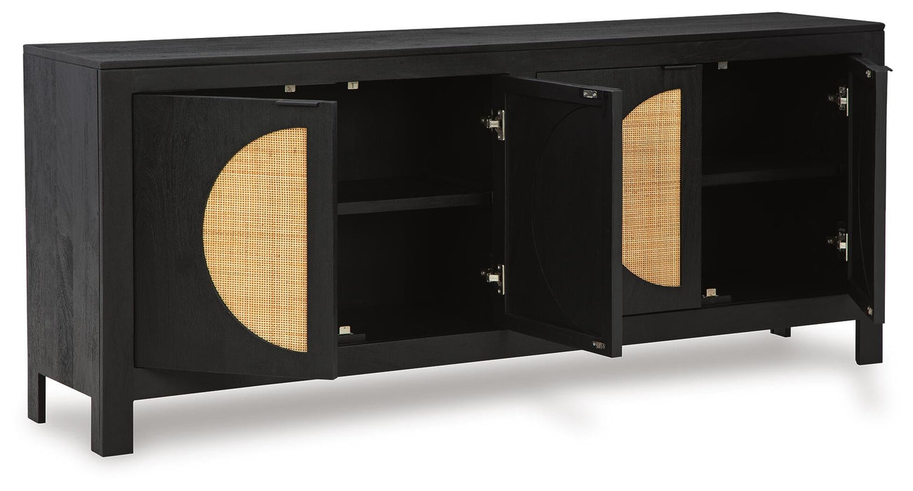 Gabinete con acento Cliffiings