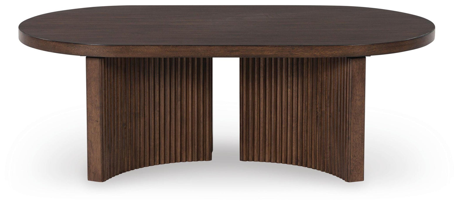 Mesa de cóctel ovalada Korestone