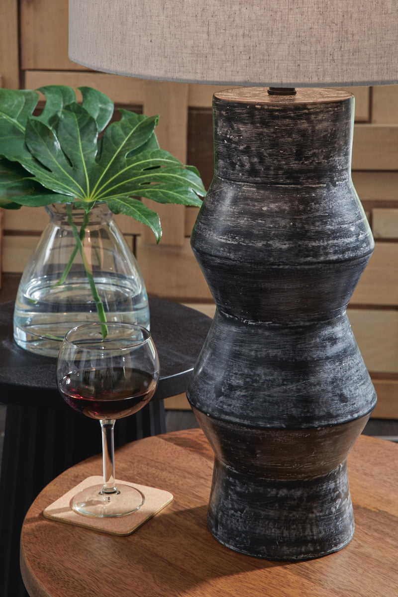 Lámpara de mesa de terracota Kerbert (1/CN)