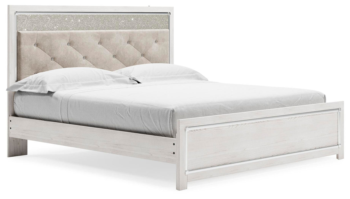 Cama King con paneles Altyra