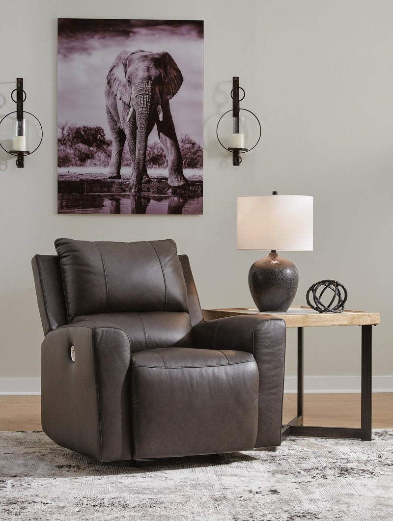 Sillón reclinable eléctrico con mecedora Boxmere