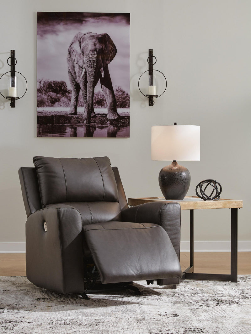 Sillón reclinable eléctrico con mecedora Boxmere